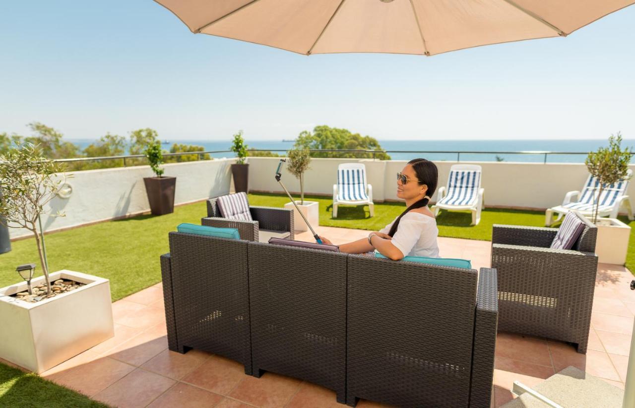 Apartamento Makenzy Seaview Penthouse Lárnaca Exterior foto