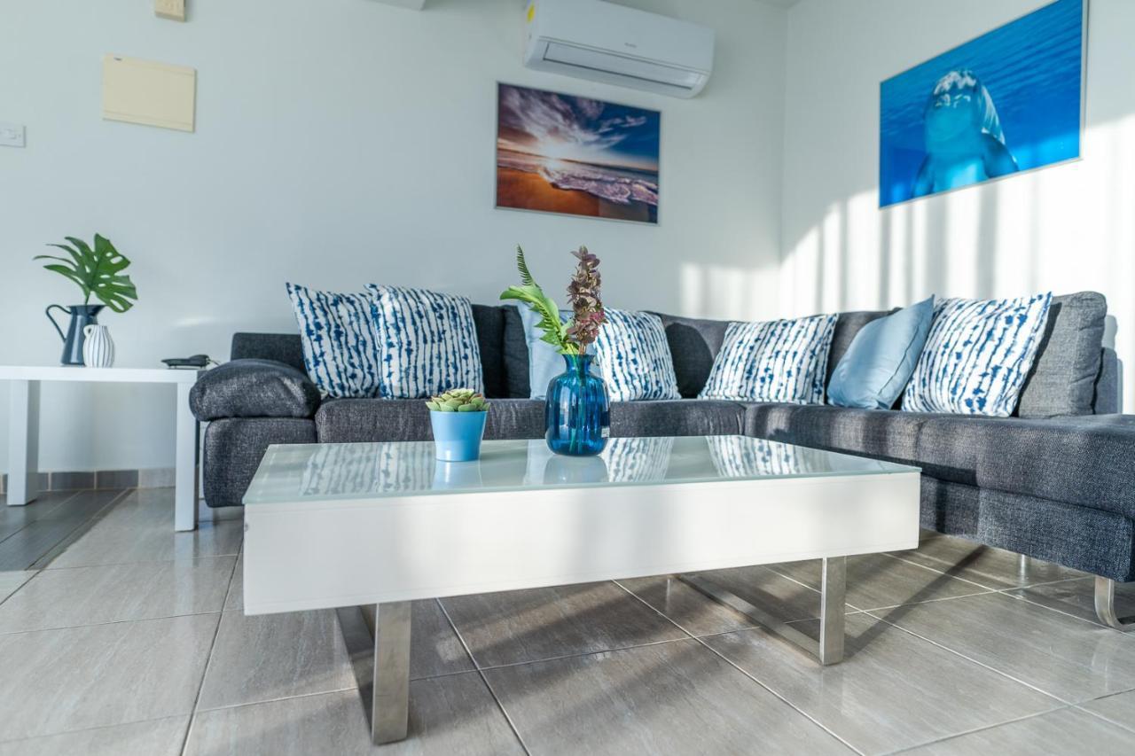 Apartamento Makenzy Seaview Penthouse Lárnaca Exterior foto