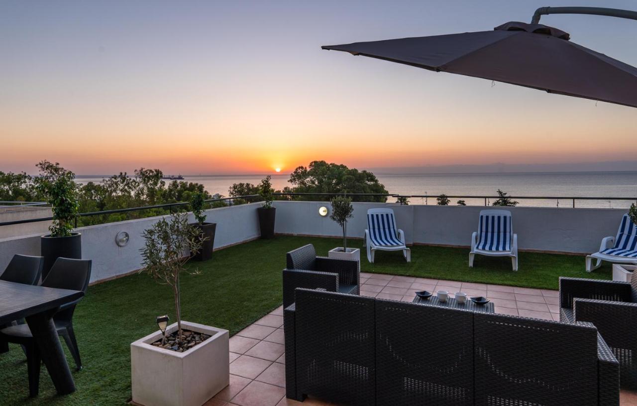 Apartamento Makenzy Seaview Penthouse Lárnaca Exterior foto